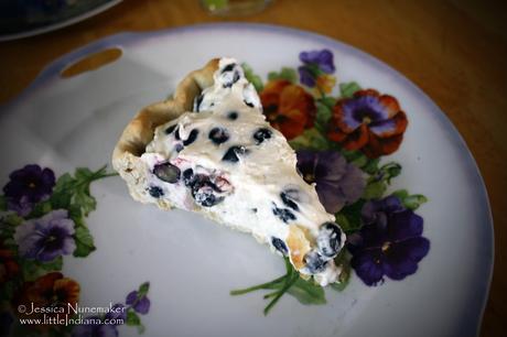 Blueberry Cream Pie Recipe