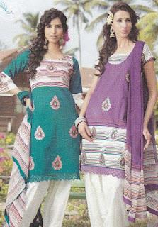Mansha Latest Eid Salwar Kameez Outfits For Women 2012