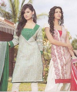 Mansha Latest Eid Salwar Kameez Outfits For Women 2012