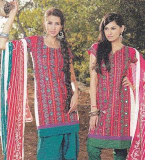 Mansha Latest Eid Salwar Kameez Outfits For Women 2012