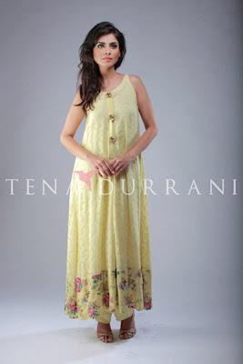 Tena Durrani Fashion Dresses  New Arrivals 2012
