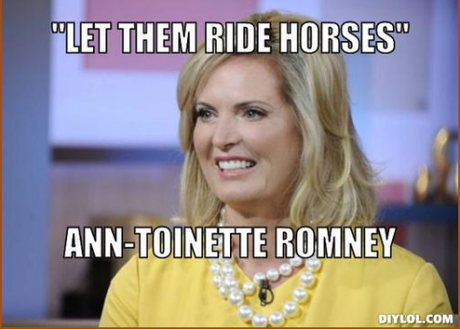 Ann Romney’s horse fails to offend the British, unlike her husband Mitt