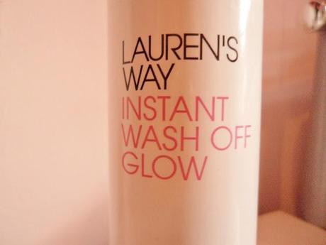 Lauren's Way Instant Wash Off Glow