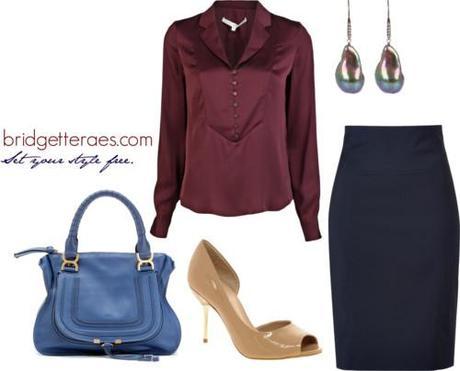 Oxblood & Navy