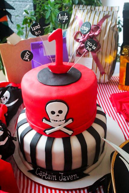 Javen's Pirate Themed Birthday Party