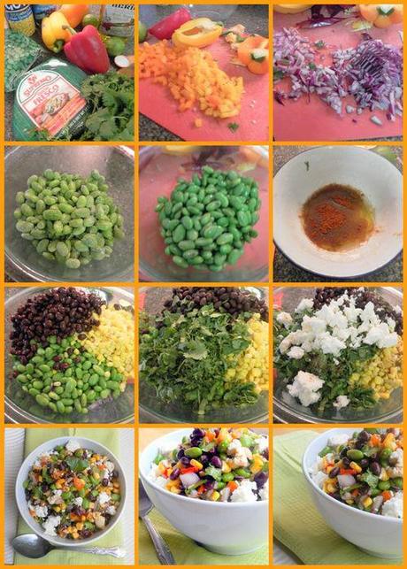 Bejeweled salsa cruda -collage