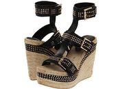 Shoe Alexander McQueen Sandal Pelle Gomma Wedges