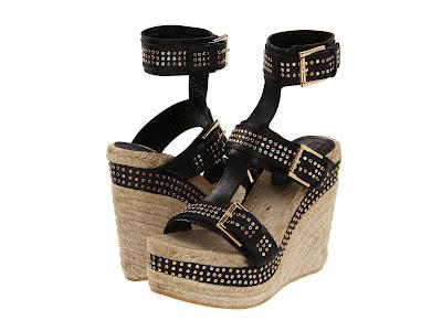 Shoe of the Day | Alexander McQueen Sandal Pelle S. Gomma Wedges