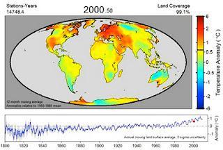 Video animation shows 2011 ninth warmest year on record