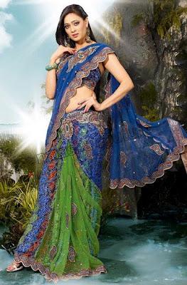 Shweta Tiwar Saree & Lehenga Shoot For Natasha Couture