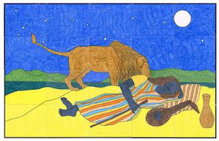 Rousseau’s Sleeping Gypsy Mural