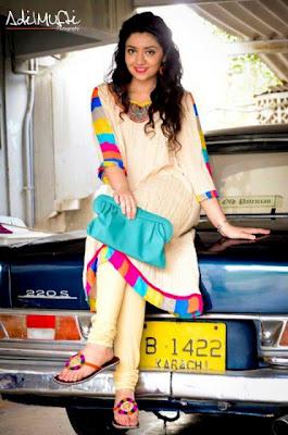 Ayesha Nimra Latest Eid Party Wear Outfits 2012