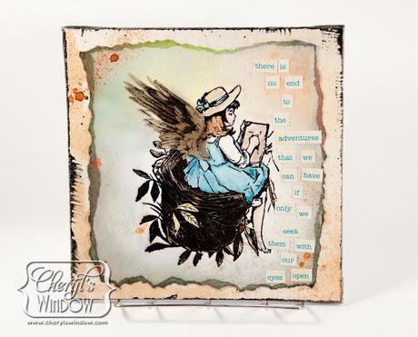 Adventure with Distress Inks and Helmar