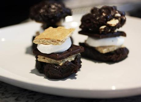 S’mores surprise cookies