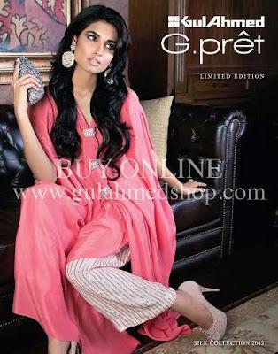 Gul Ahmed Gpret fashion dresses For Girls 2012