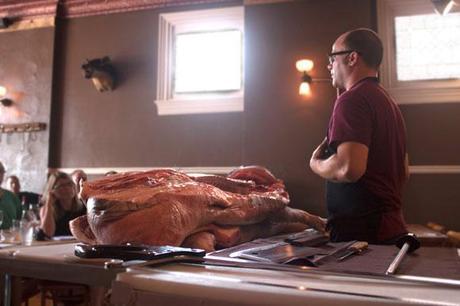 From Pig to Plate: Hog Butchering Demo at Cure Restaurant (Pittsburgh, PA)