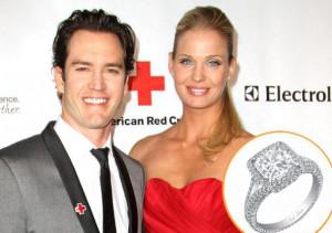 Mark-Paul Gosselaar Says ‘I Do’ with Cushion cut Diamond Engagement Ring