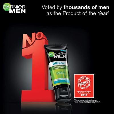 Best Face Wash for Men - Garnier Men Oil Clear Face Wash Voted ‘Product Of The Year’