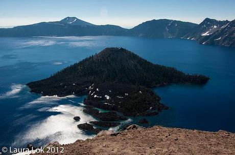 wizard island Crater Lake july 2012