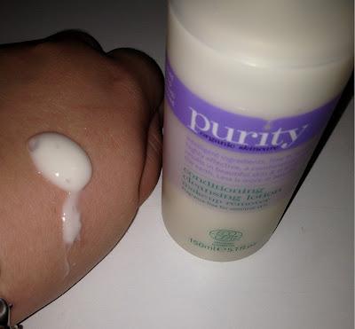 purity: conditioning cleansing lotion