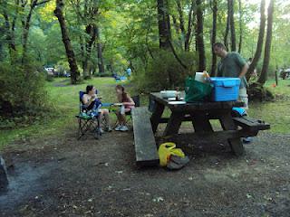 Our Summer Traditon: BBQ At Wahkeena Falls