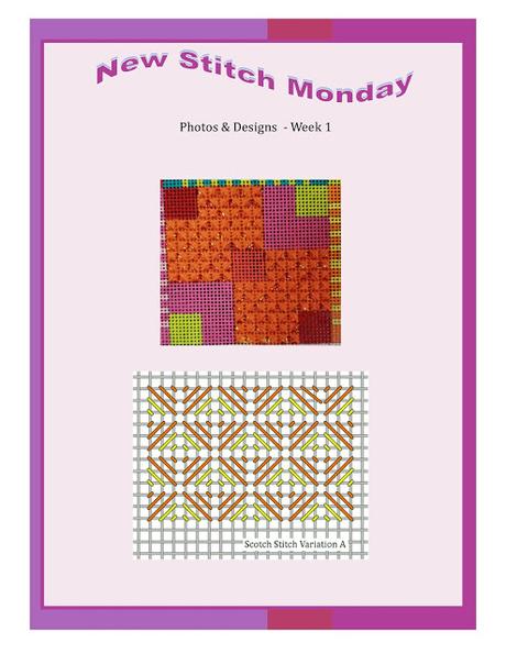 New Stitch Monday With Ridgewood Needlepoint!