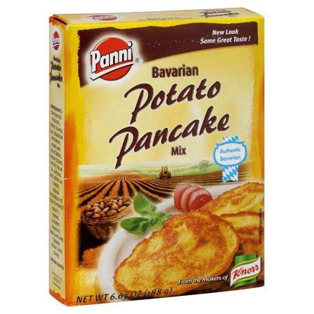 Homemade pancakes aren't complicated to make, but sometimes it's that much more appealing if there's a ready made mix in the cupboard, just like the. Potato Pancake Mix (Panni) 188g - Walmart.com