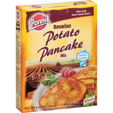 Imagine pancakes that are practically an oxymoron: Panni Bavaria Potato Pancake Mix, 6.63 oz, (Pack of 12 ...