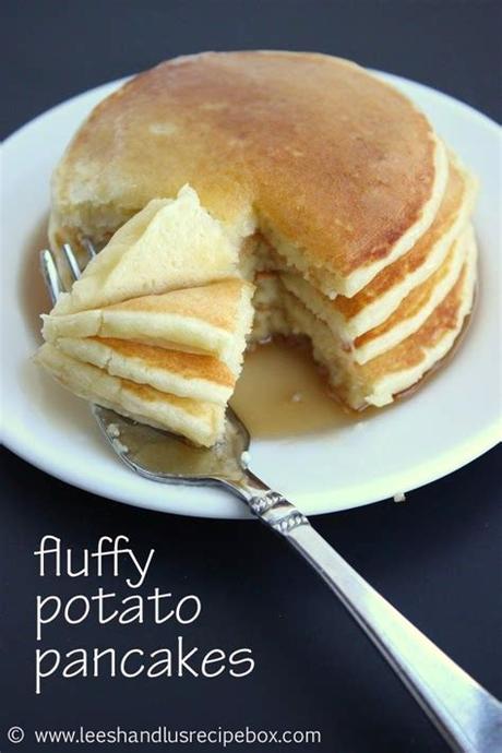 Potato pancakes are quick and easy when you start with a mix. Fluffy Potato Pancakes | Favorite breakfast recipes ...