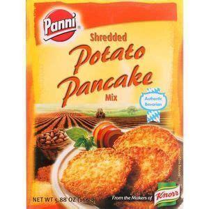 Can be served as an appetizer, side dish or even a light main dish! Panni Potato Pancake Mix - Shredded Potato - 5.88 oz ...