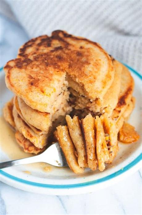Potato pancakes or latkes have such a great balance between crispy & tender. Fluffy Vegan Sweet Potato Pancakes | Recipe | Sweet potato ...