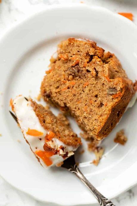 Healthy Carrot Cake Recipe | With Quinoa & Applesauce ...
