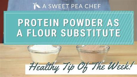Certain healthy butter substitutes are more likely to affect the flavor or texture of your cake if you use them to replace all of the butter in your recipe. Protein Powder As A Flour Substitute - Healthy Tip Of The ...