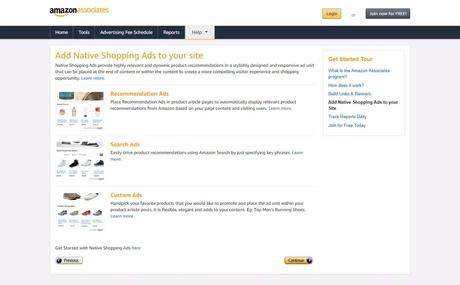 Amazon Native Shopping Ads