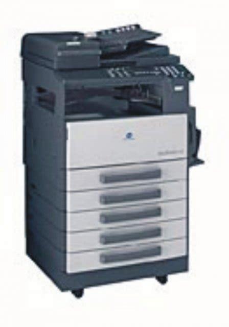 This driver is included in windows (inbox) and supports basic print functionalities *4: KONICA MINOLTA BIZHUB 162 DRIVERS FOR MAC DOWNLOAD