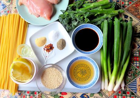 Honey &  Sesame Chicken Noodle Salad