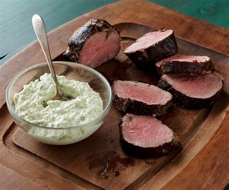 We love beef tenderloin recipes, but this one goes above and beyond. Beef Tenderloin with Cool Horseradish-Dill Sauce - Recipe ...