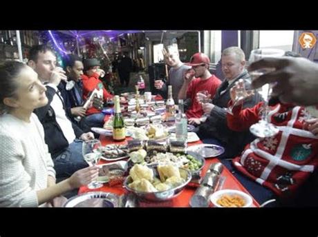 Is responsible for this page. Christmas Dinner Party in Public - YouTube