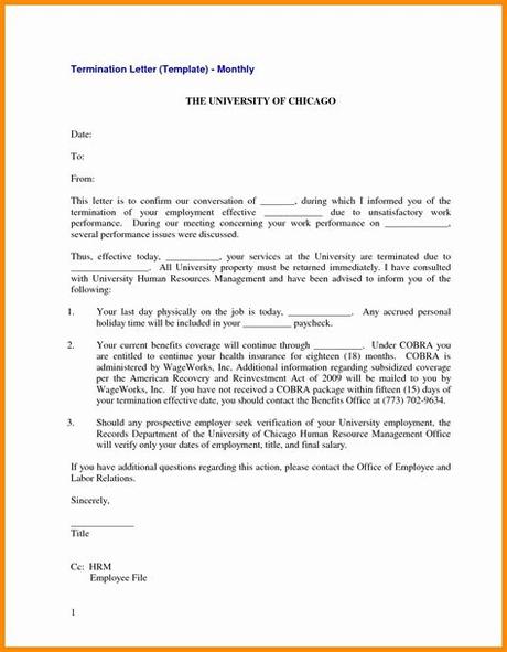 Employment certificate request letter example. Separation Letter to Employee Template Examples | Letter ...