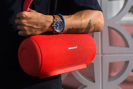 Sharp Launches Splash Proof Portable Bluetooth Speaker With A 20 Hour Battery Life For Quality Sound On The Go