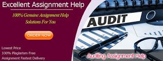 You Can Simply Take The Auditing Assignment Help From Our Experts And The Professionals