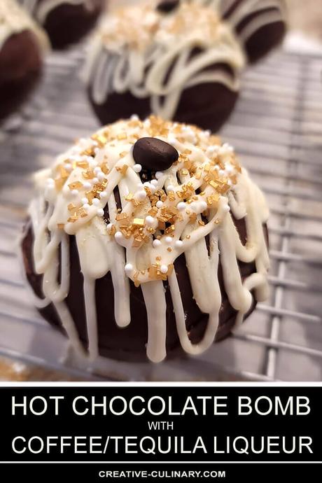 Boozy Hot Chocolate Bombs