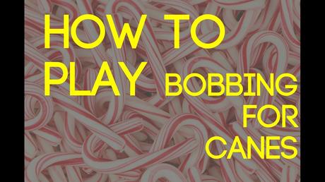 How to Play Bobbing For Candy Canes Party Game | Christmas ...