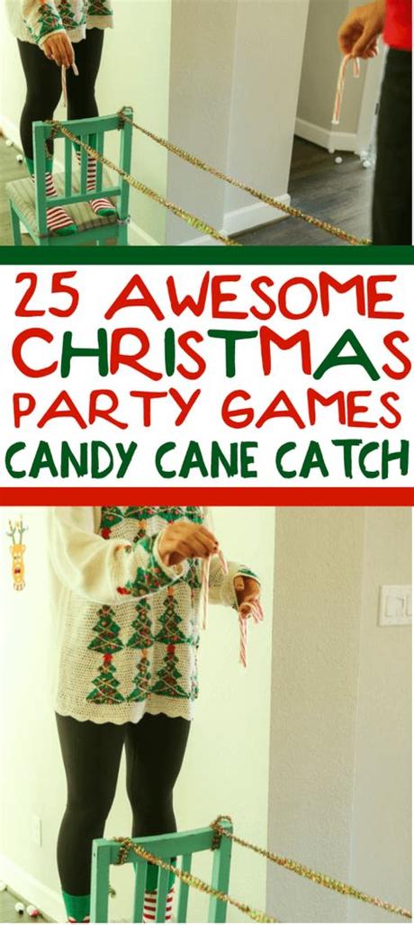 Give each player a candy cane to put in his mouth with the hook end down. 25 Hilarious Christmas Games for Any Age - Play Party Plan