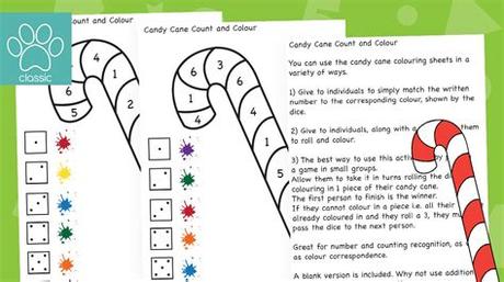 Christmas party games at home you might need many candy canes for this game. Teacher's Pet » Christmas Candy Cane Count and Colour Game