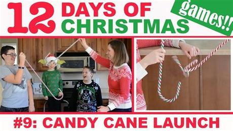 Not only can you do a candy cane scavenger hunt, but you could also try: Candy Cane Launch—Christmas Game #9 (12 Days of Christmas ...