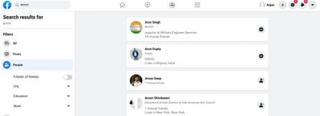 Search People via Social Profiles Search People via Social Profiles