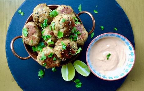 Sweet Chili Meatballs with Sesame Lime Sauce2 min read Sweet Chili Meatballs with Sesame Lime Sauce2 min read