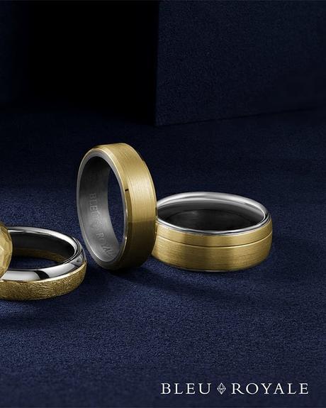modern wedding rings classic yellow gold wedding bands