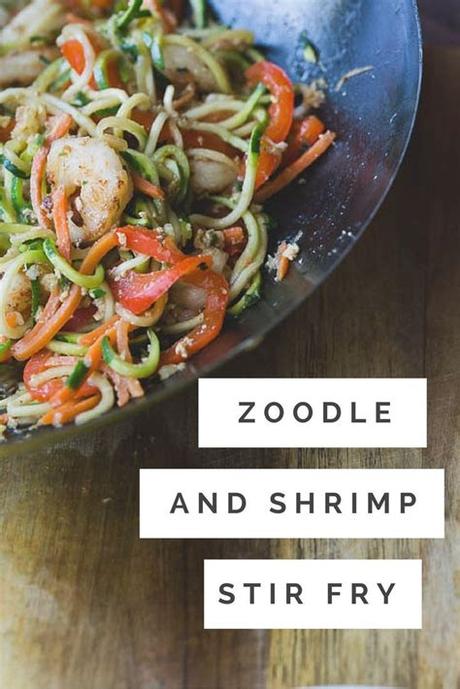 I use organic coconut oil mostly as an ingredient in recipes like coconut oil fudge, no bake peanut butter pie and healthy chocolate coconut balls. Zucchini Noodles and Shrimp Stir Fry | Recipe | Stir fry ...